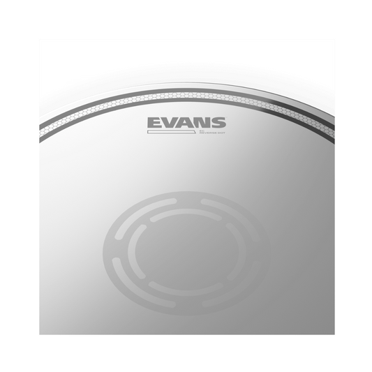 EVANS Parches para batería, serie EC REVERSE DOT