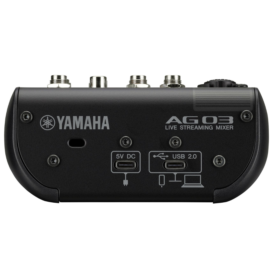 AG03MK2 Interfaz de audio para streaming color negro