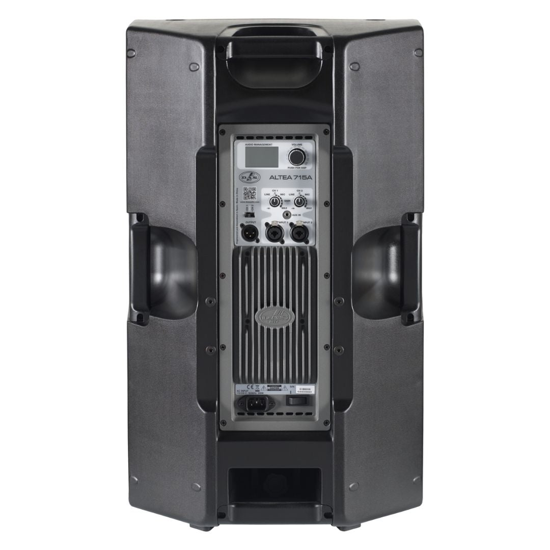 ALTEA715A Corneta full rango amplificada, posee 1-15"
