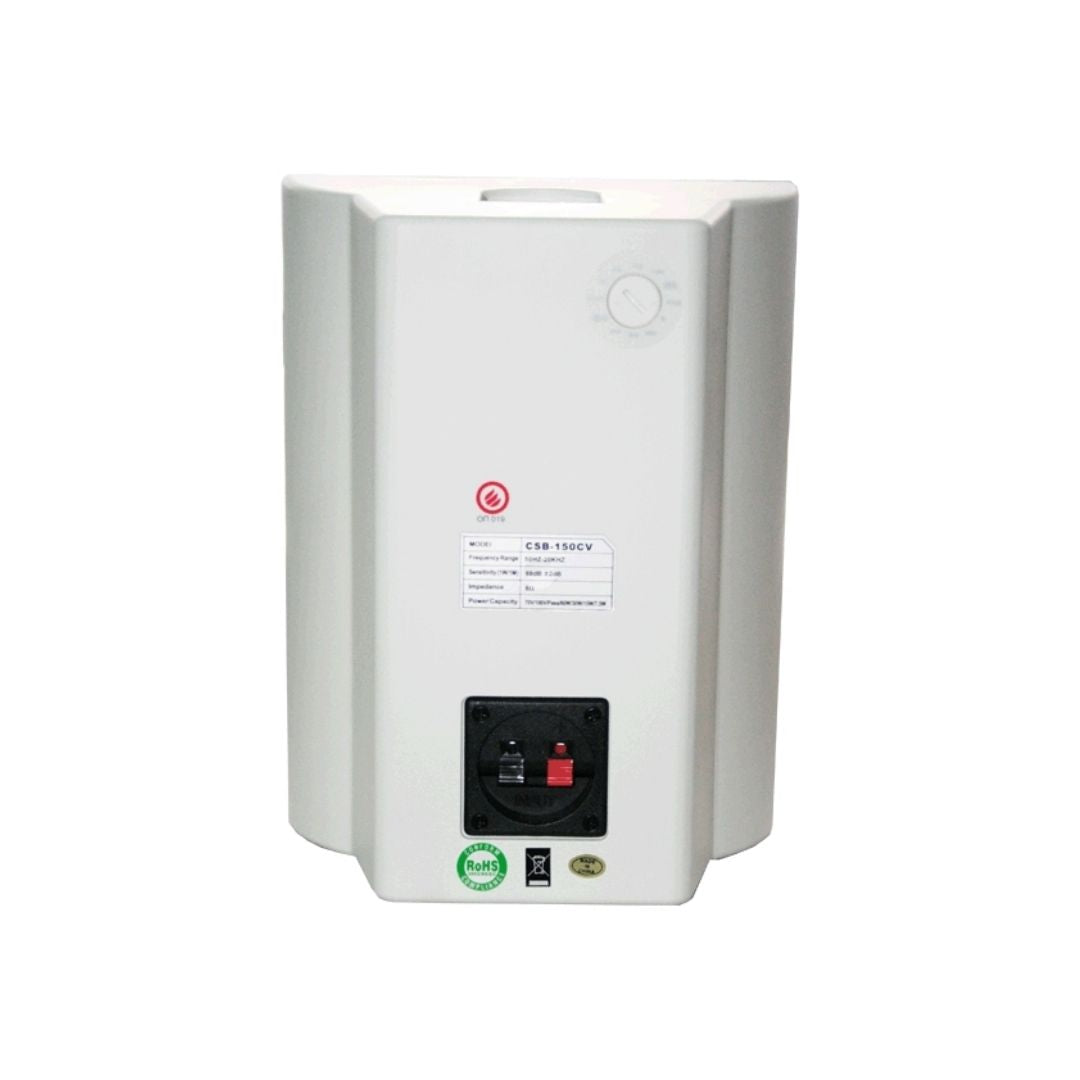 CSB150CV Cornetas 1-6.5", 1-tweeter, 60W-70V, negro