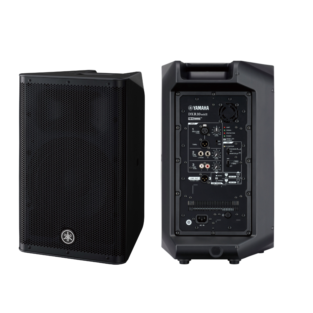 DXR10MKII Corneta full rango amplificada, posee : 1-10"- 1-1", 1100Wrms.