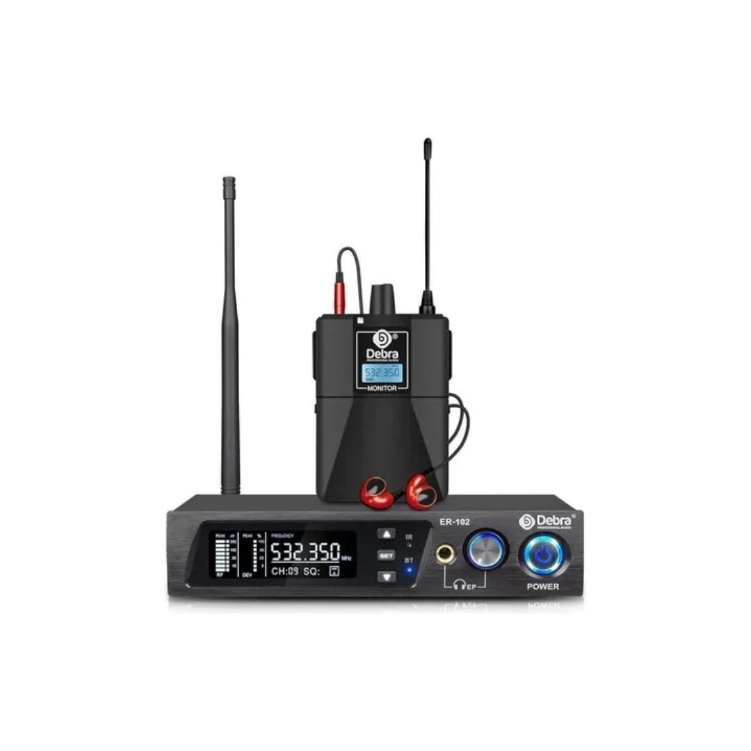 ER102 Sistema inalámbrico in-ear UHF, 1pack