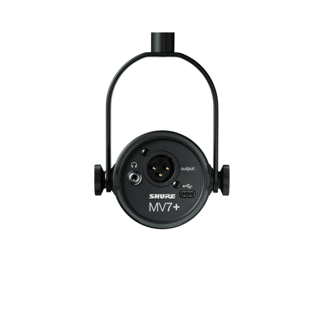MV7+ Micrófono de Podcast dinamico XLR/USB, negro