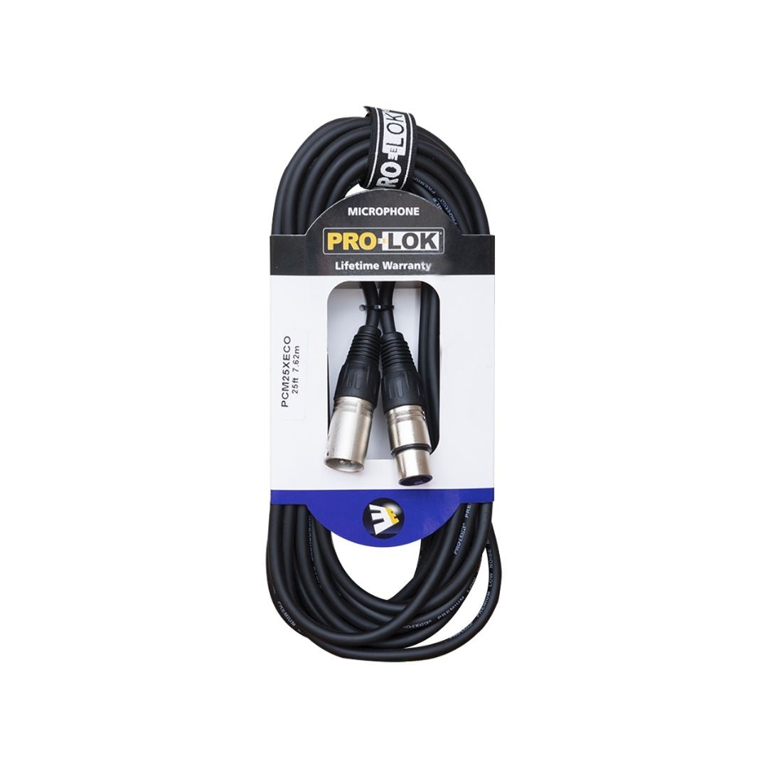 PCM25XECO Cable XLR macho - XLR hembra, 25ft. 7,5m