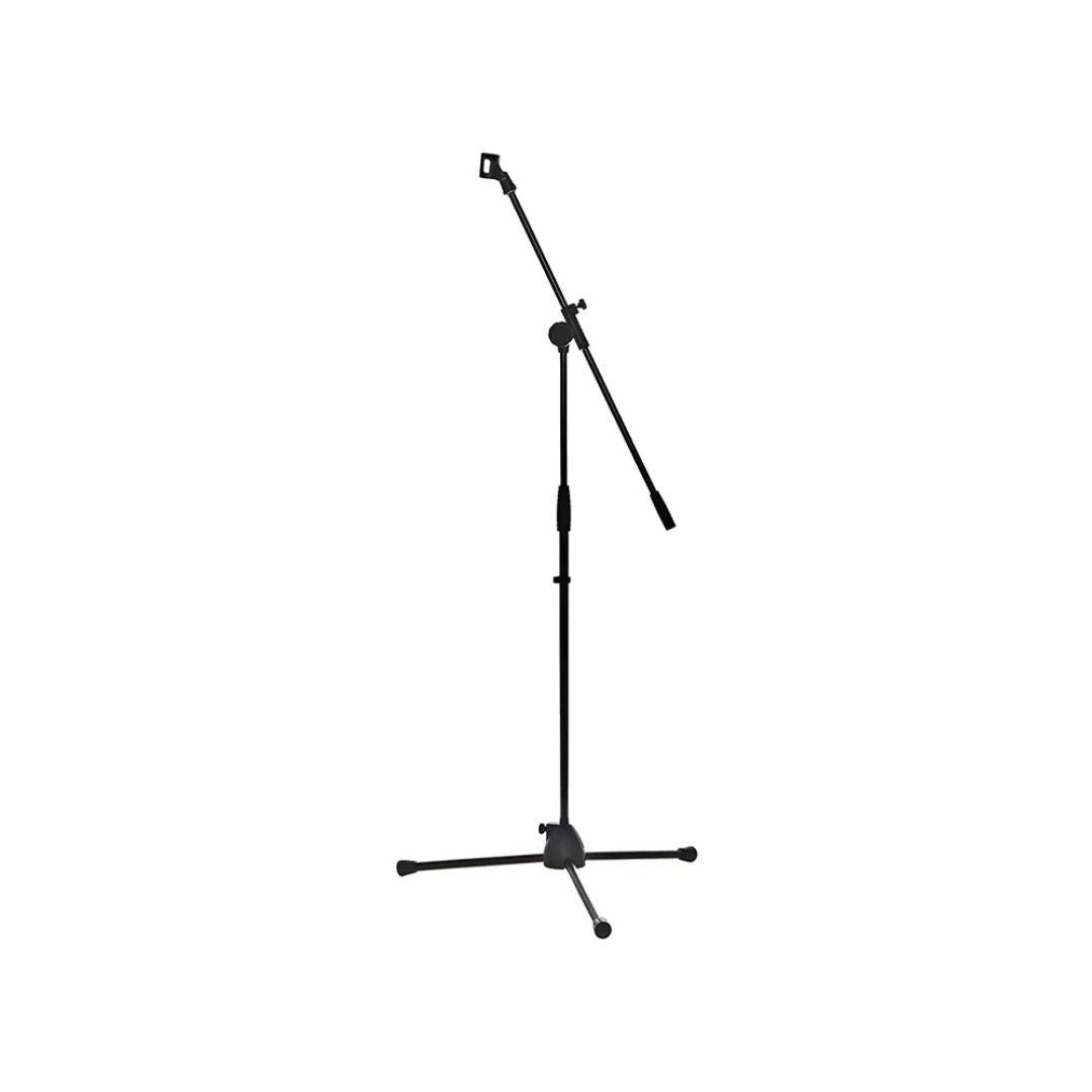 PMB850 Stand con boom para mic, base tripode, negro