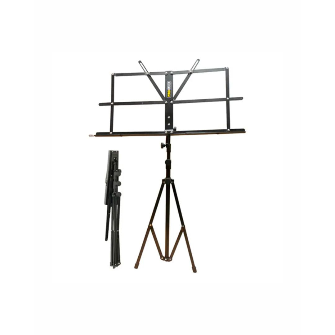 PMS240WB Stand para partituras, portable, negro, bolso