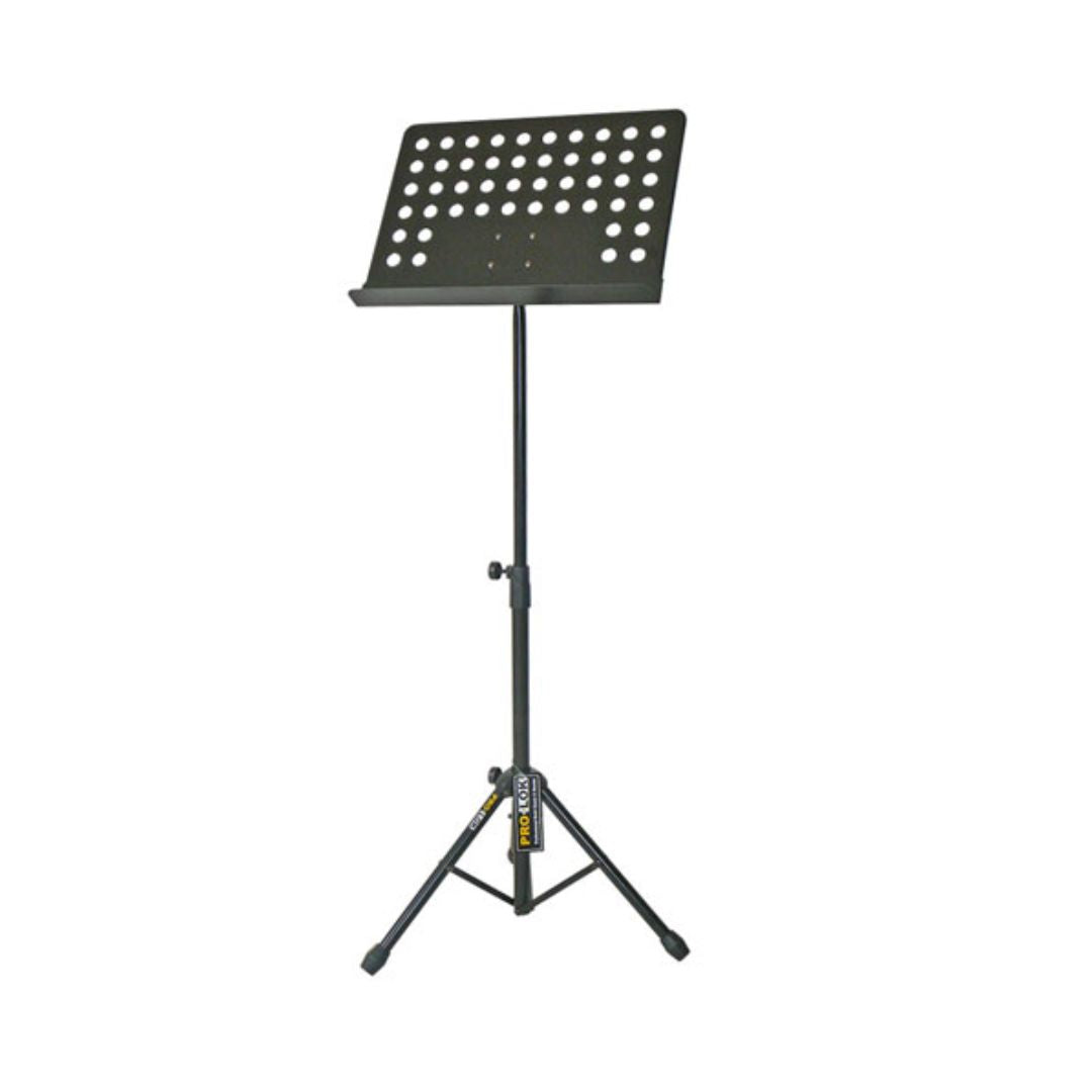 PMS380 Stand para partituras, negro, para orquestas sinfónicas