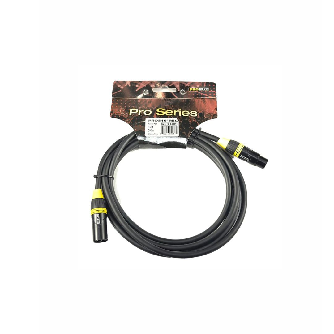 PROS10MIC Cable XLR macho - XLR hembra, 10ft. 3m