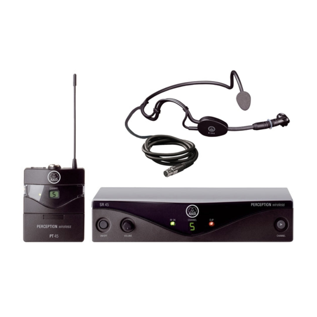 PW45SPORTSET Micrófono inalámbrico headset, UHF, 08 freq.