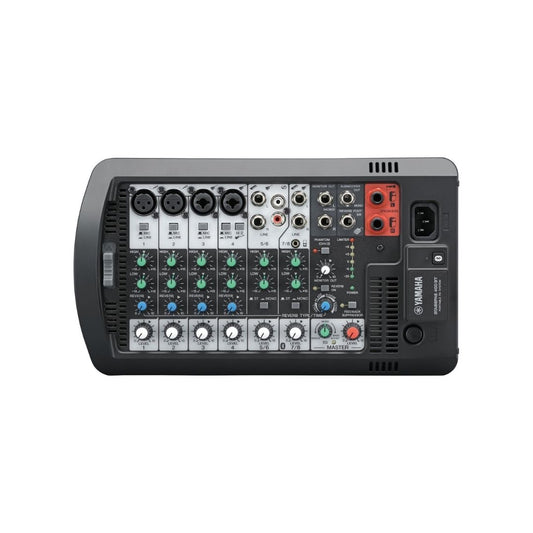 STAGEPAS400BT Consola amplificada 8 canales + 2 cornetas + cables. 400Wrms