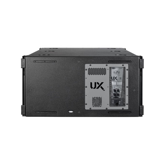 UX218A Corneta sub bajo, amplificada, posee 2-18", 1700Wrms