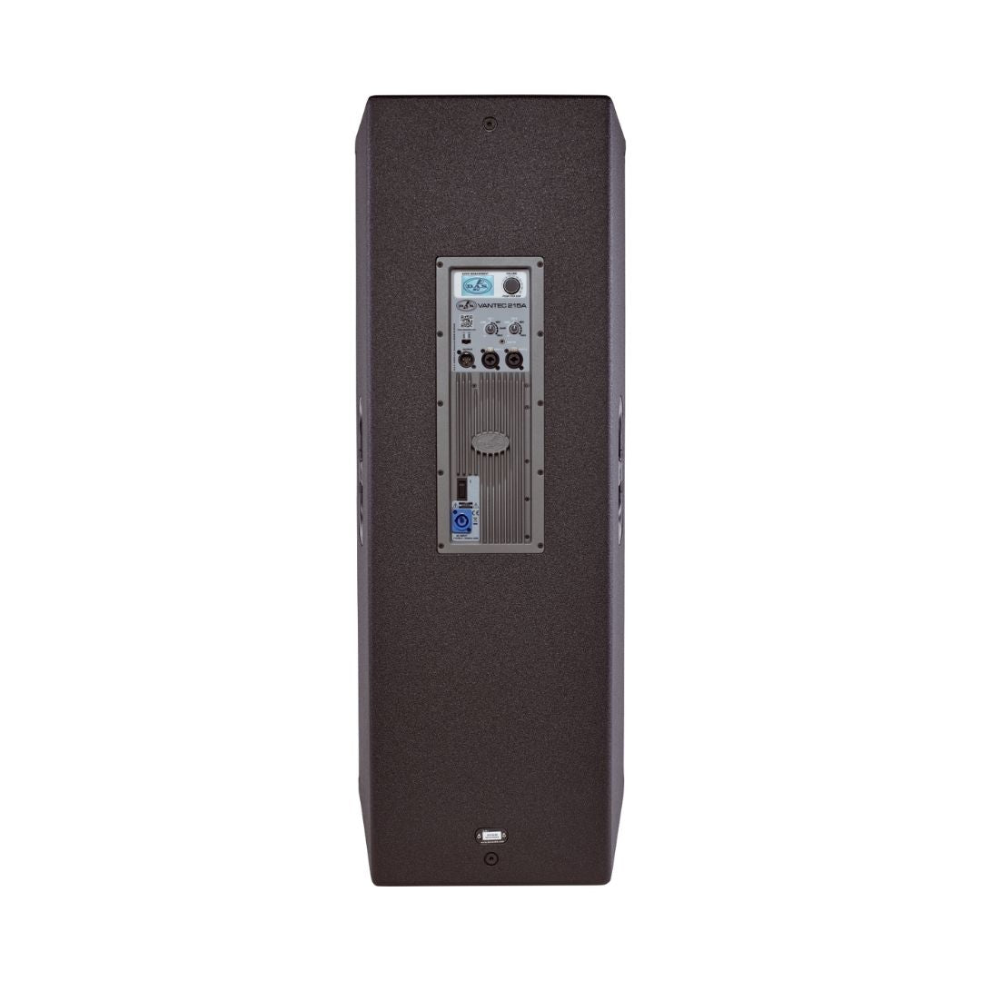 VANTEC215A Corneta full rango amplificada, posee 2-15", 1-1", 2250Wrms. Bluetooth