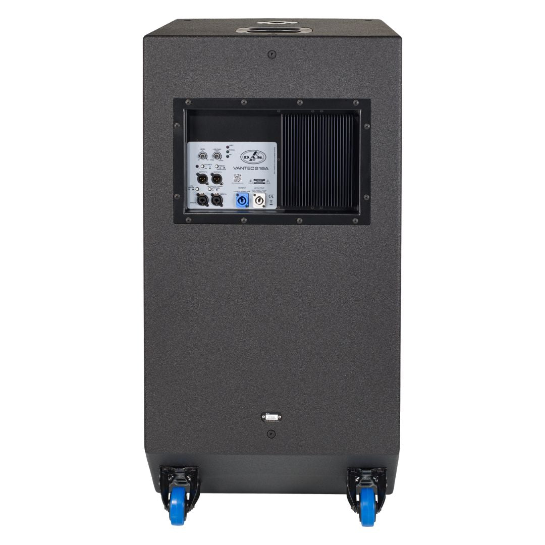 VANTEC218A Corneta sub bjo, amplificada, posee 2-18", 4000W,140dB