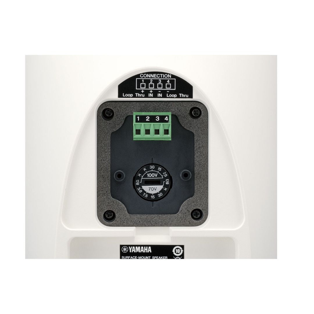 VXS5W Corneta de montaje superficial, 5",75Wrms, transf. 70V, color blanco