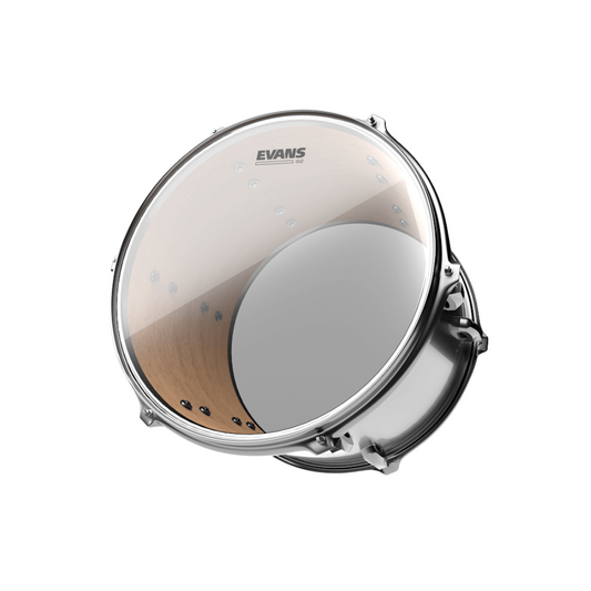EVANS Parches para batería, serie G2, transparente