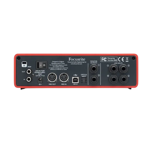 SCARLETT18i8 Interfaz de audio USB, 18in / 8 out
