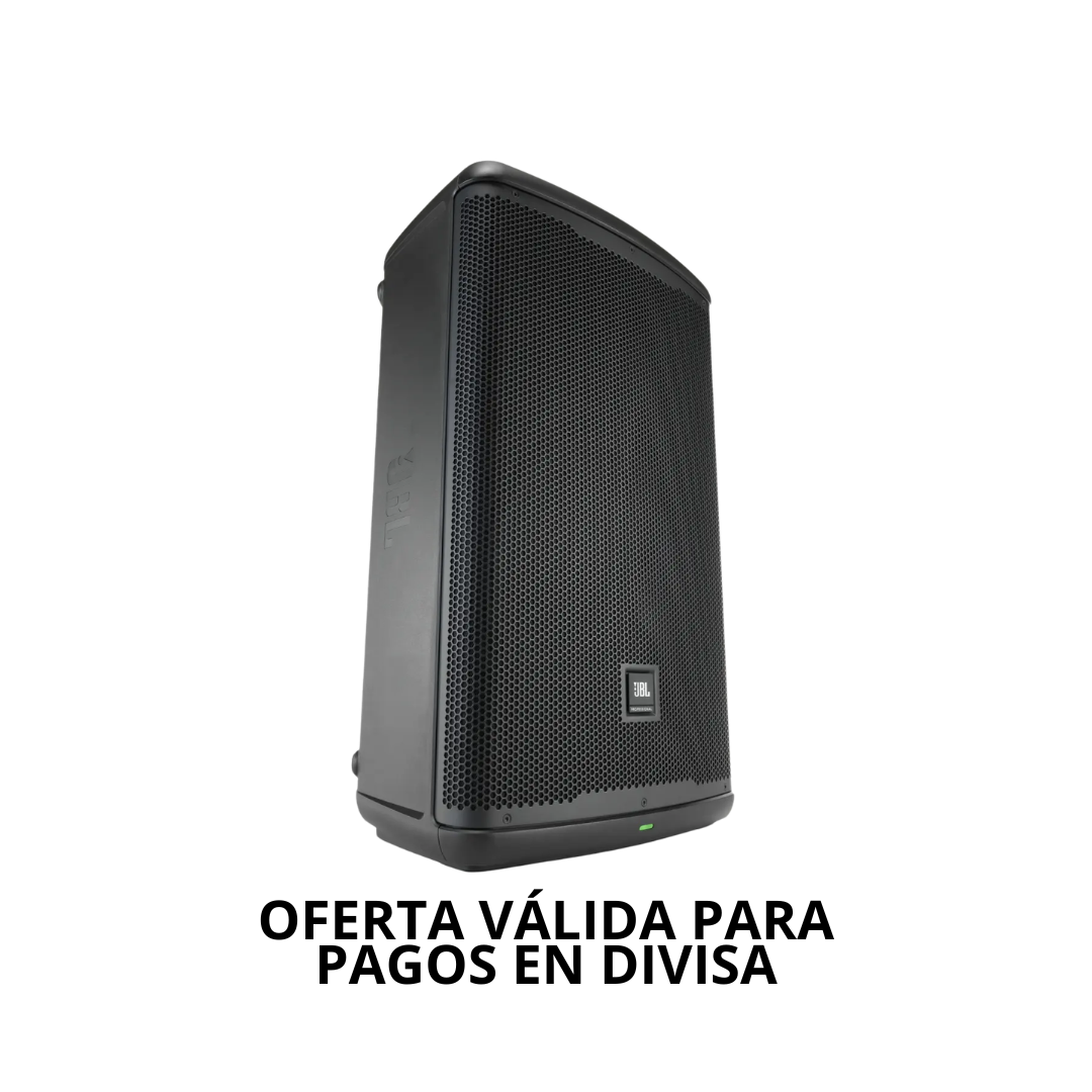 EON715 Corneta full rango amplificada, contiene 1-15", 650Wrms, Bluetooth