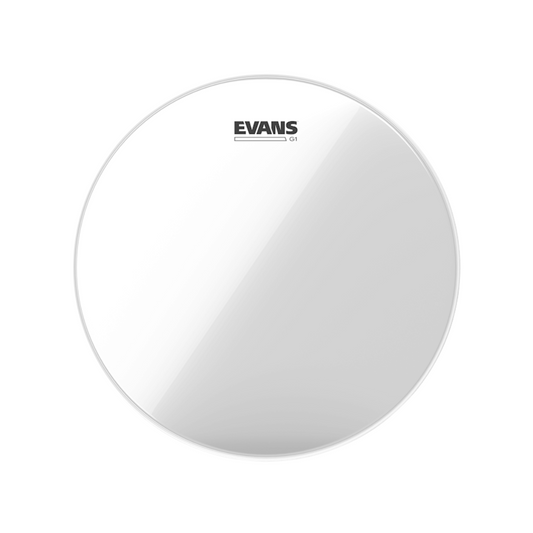 EVANS Parches para batería, serie G1 transparente