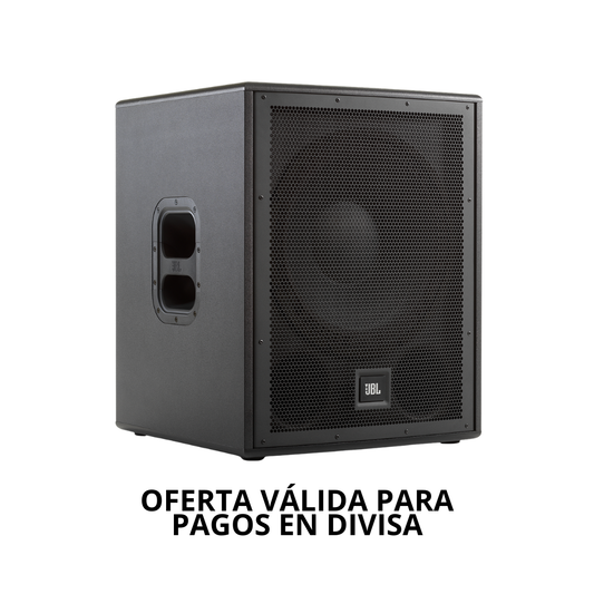 IRX115S Corneta sub bajo, contiene 1-15", 1300Wrms., 128dB