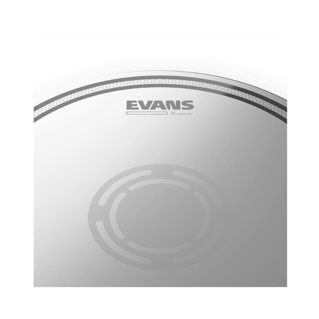 EVANS Parches para batería, serie EC REVERSE DOT