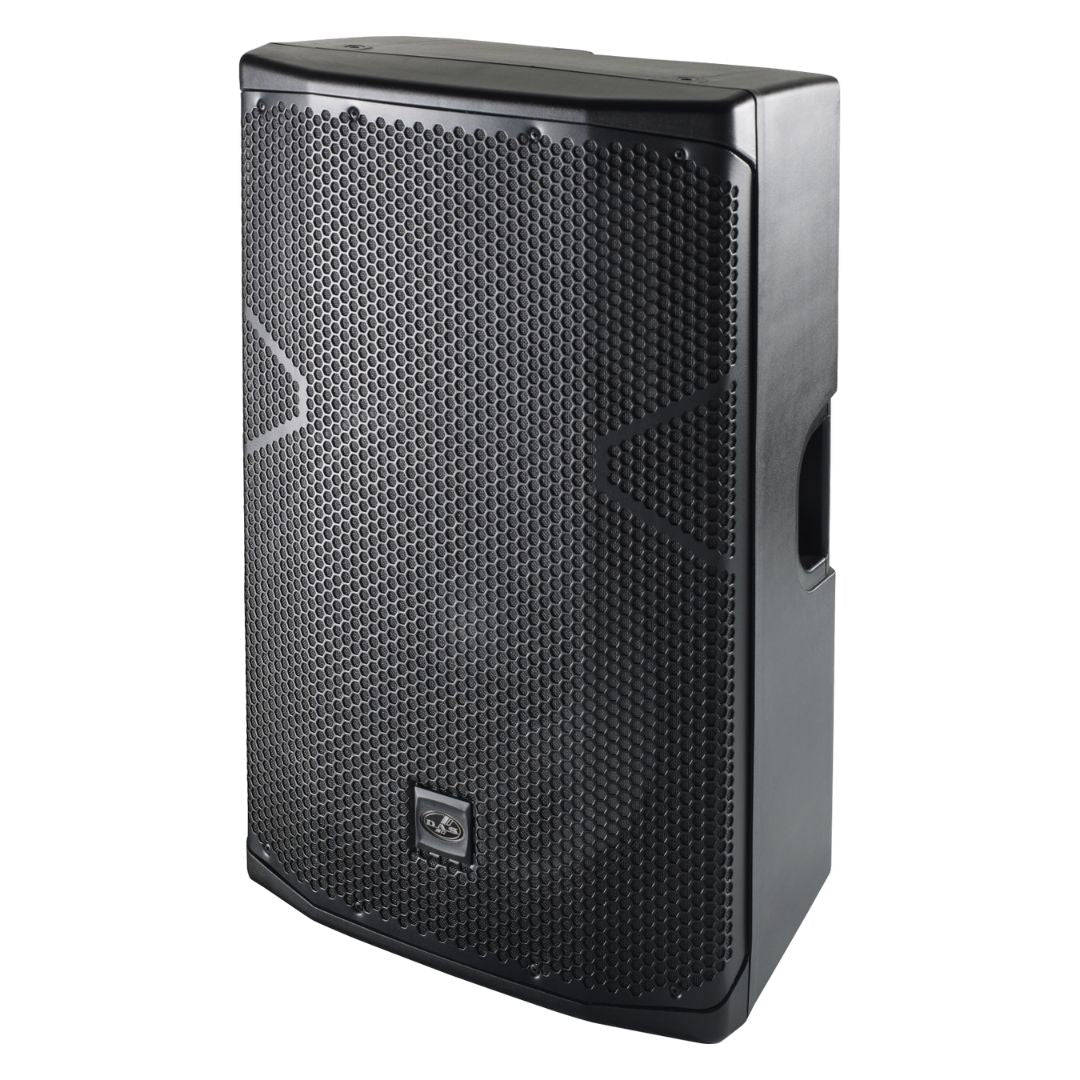 ALTEA415A Corneta full rango amplificada, posee 1-15", 1-1", 400Wrms.