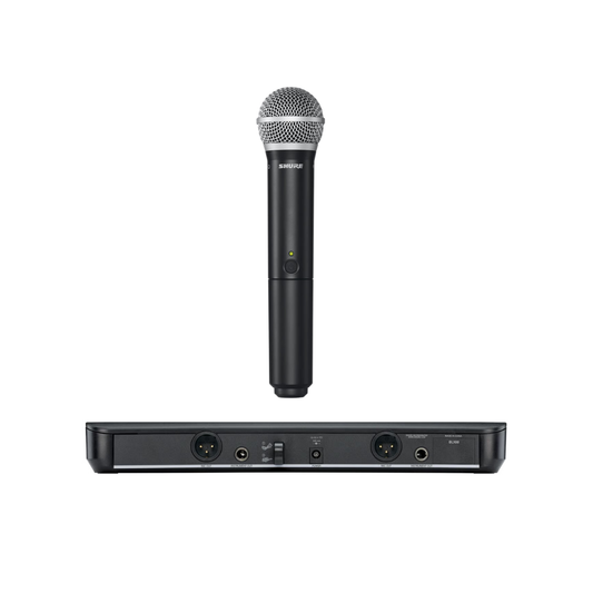 BLX288/PG58-J10 2 Micrófonos inalámbricos de mano, 584 to 608 MHz