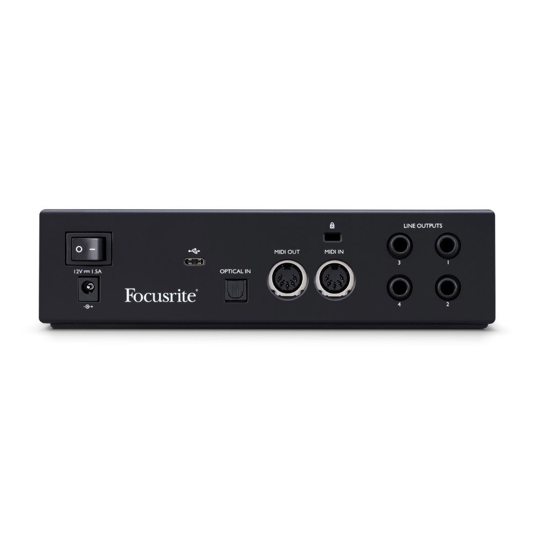 CLARETT+2PRE Interfaz de audio, 10in / 4 out