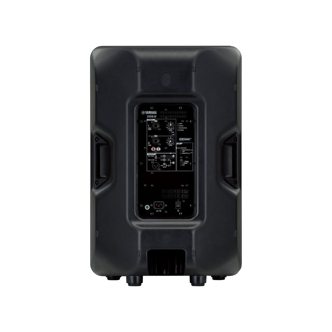 DBR15 Corneta full rango amplificada, posee 1-15", 1-1" 1000Wrms, 132dB.