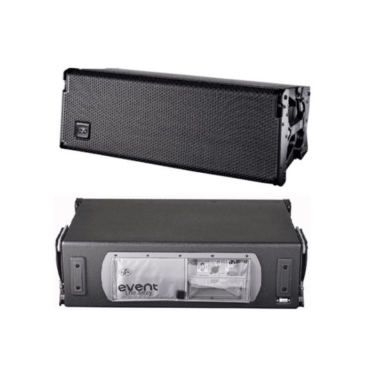 EVENT208A Corneta line array amp, posee 2-8", 1080W, 132dB.