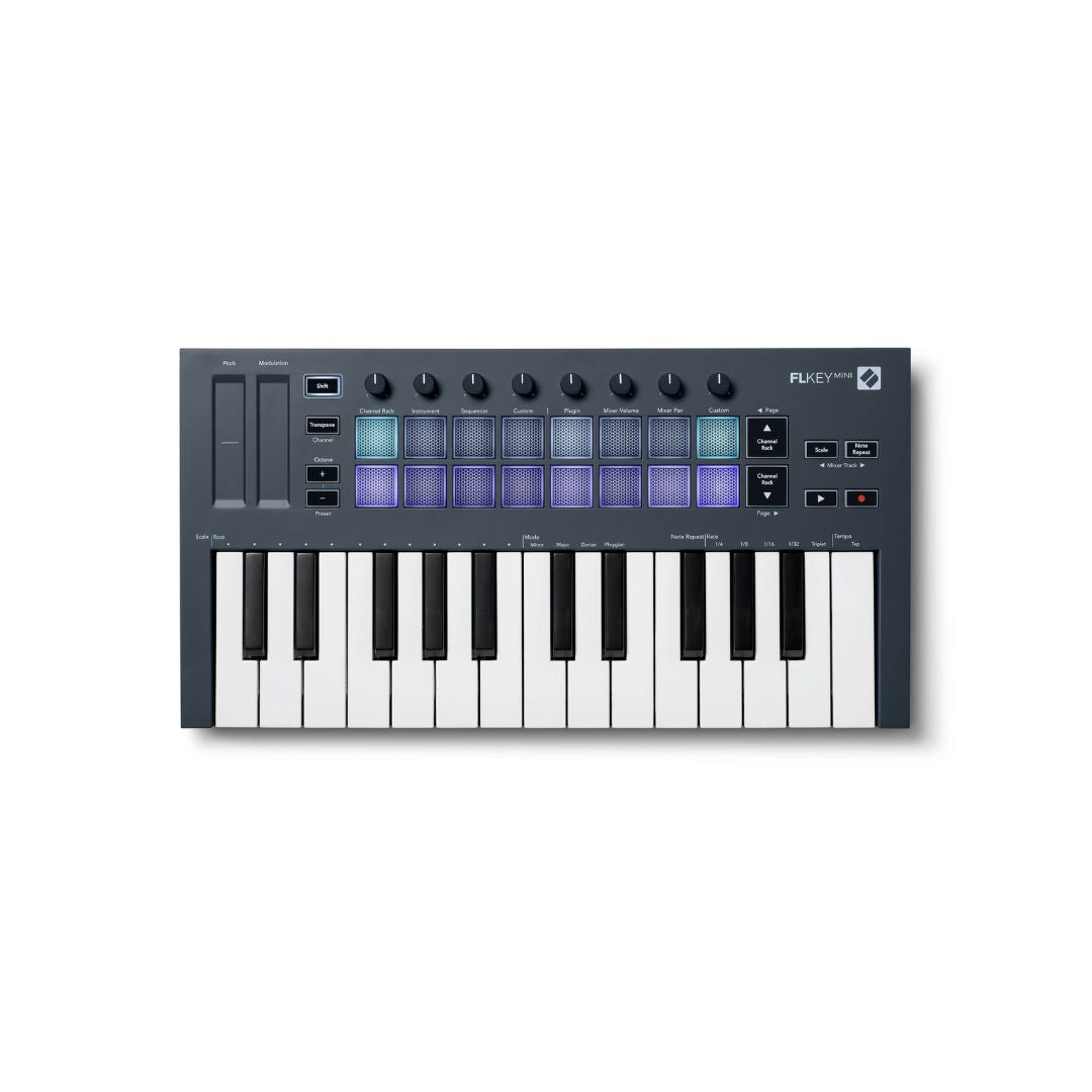 FLKEYMINI Teclado controlador midi - usb de 25 teclas
