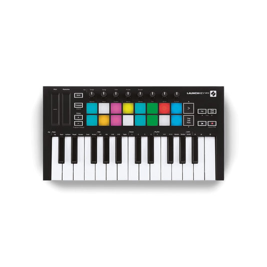 LAUNCHKEYMINI Teclado controlador midi - usb de 25 teclas