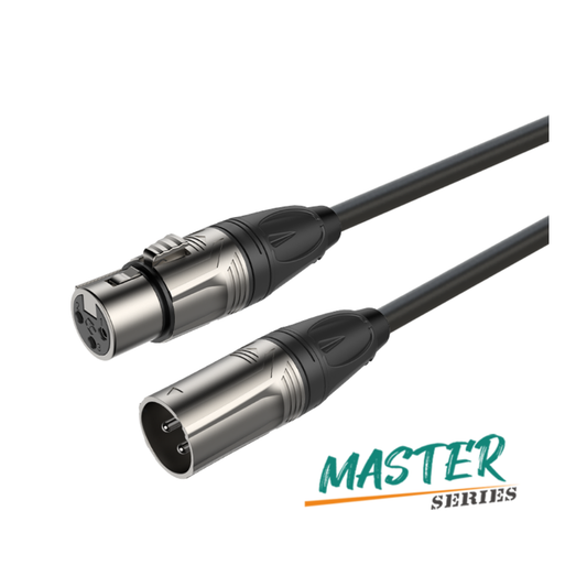 Cable XLRF - XLRM, Master, varias longitudes