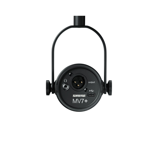 MV7+ Micrófono de Podcast dinamico XLR/USB, negro
