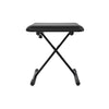 NB601 Banqueta para tecladista, asiento rectangular, negro