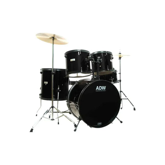 NEBULA5 Batería acústica + banqueta + platillos, varios colores
