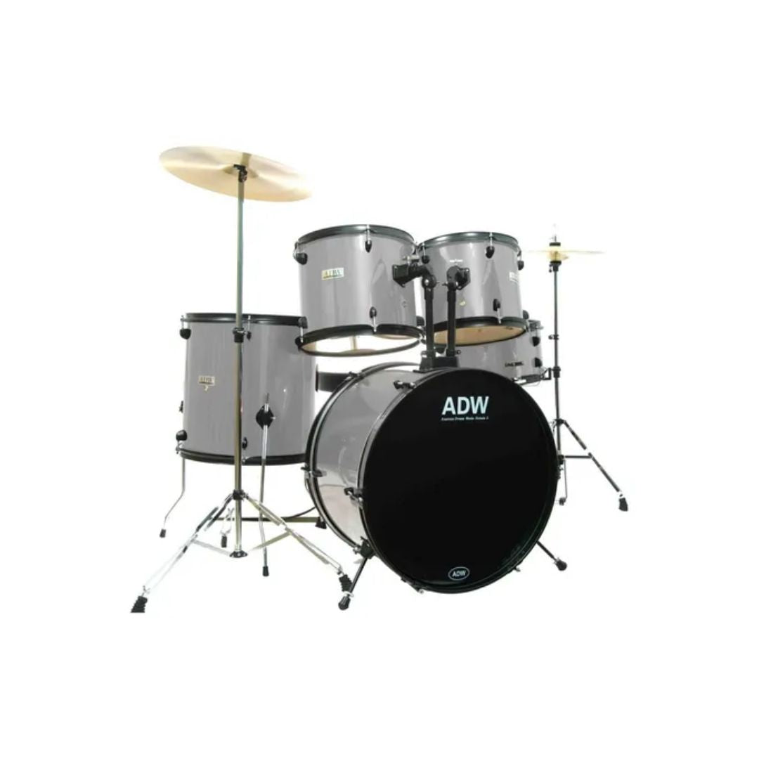 NEBULA5 Batería acústica + banqueta + platillos, varios colores