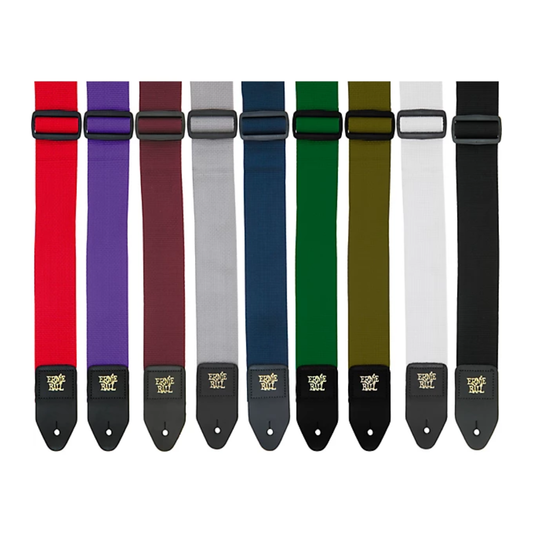 Guindas (straps) para guitarra, de polypro, varios colores