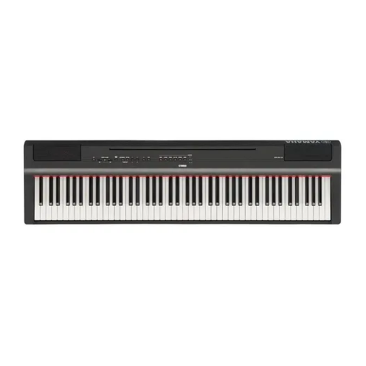 P125AB Piano electronico de 88 teclas, negro, no incluye el PA150B