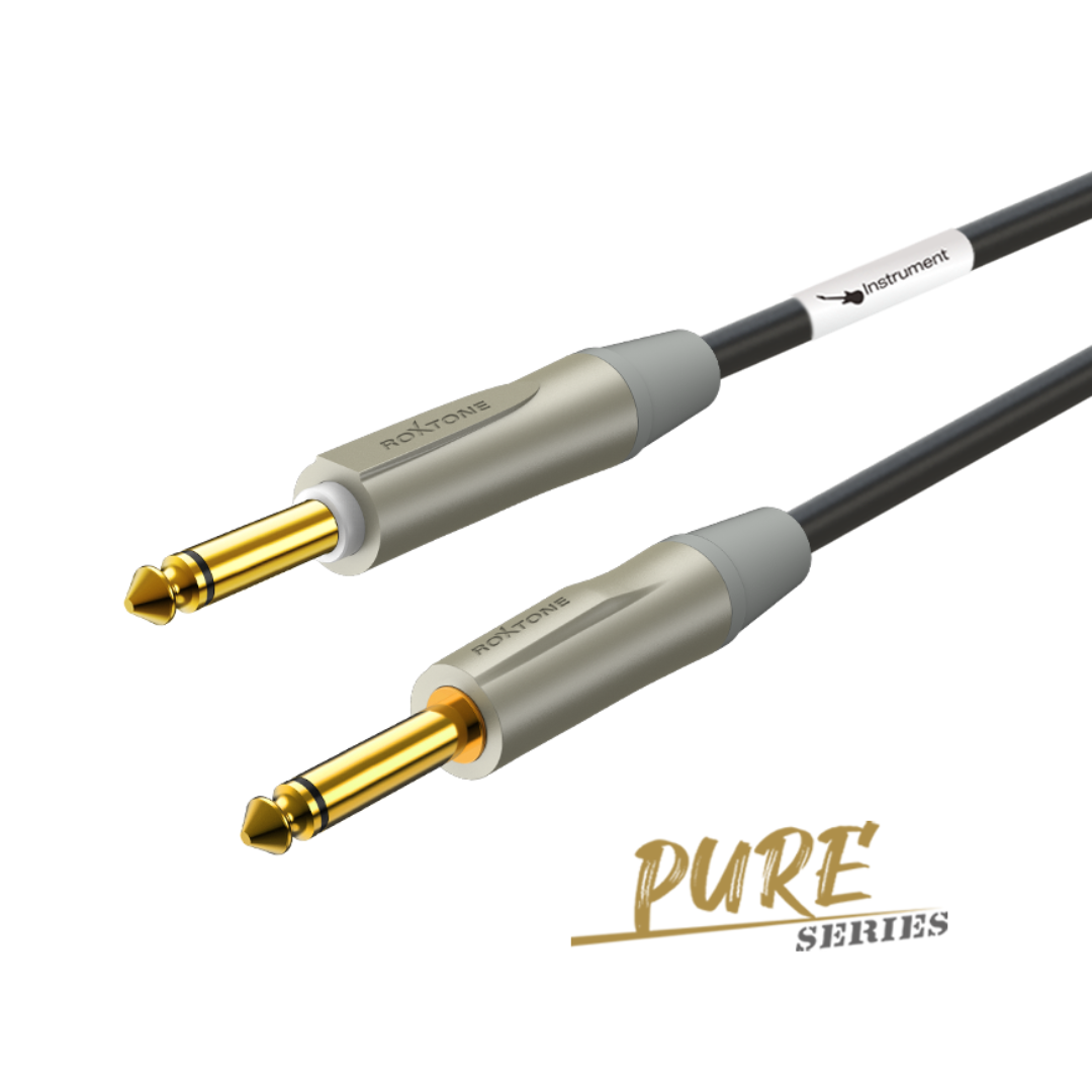Cable plug ¼" ts - ¼ " ts Silent Plug, Pure. Varias longitudes