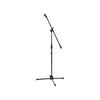 PMB850 Stand con boom para mic, base tripode, negro