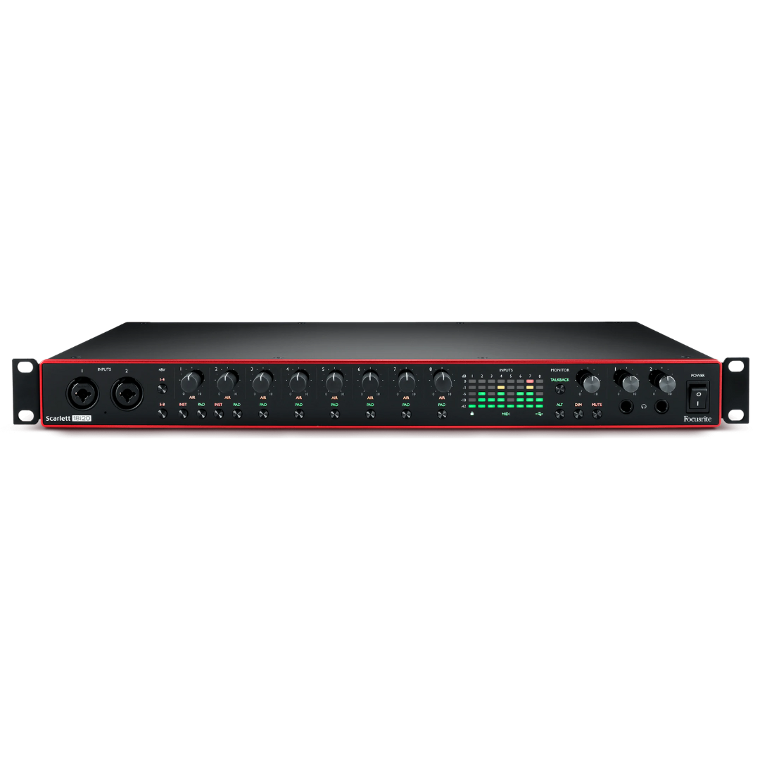 SCARLETT 18i20 Interfaz de audio USB, 18in / 20 out