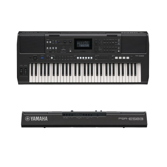 PSRE583 Teclado de 61 teclas, no incluye el transformador PA300C