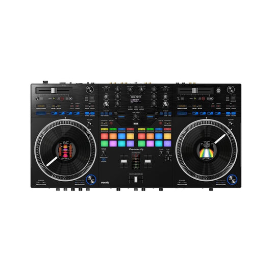 DDJREV7 Superficie de control de 2 canales estilo scratch para Serato DJ Pro