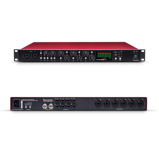 SCARLETTOCTOPRE Preamplificador de 8 canales, 192Khz