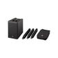 STAGEPAS1K Consola amplificada 5 canales + 1 subgrave + cables. 1000Wrms