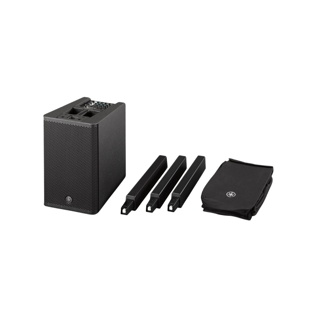 STAGEPAS1K Consola amplificada 5 canales + 1 subgrave + cables. 1000Wrms