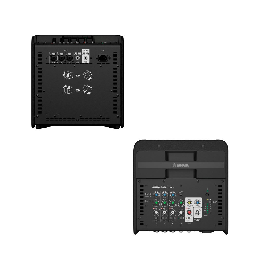 STAGEPAS200 Sistema portable amplificado de audio, no incluye bateria