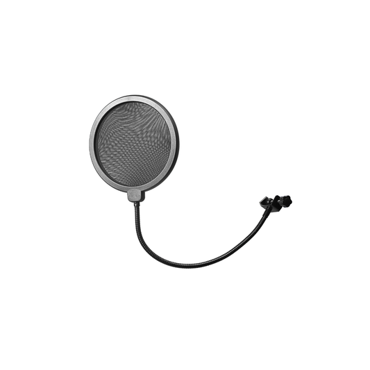 T3 Pop filter para microfono, color negro.