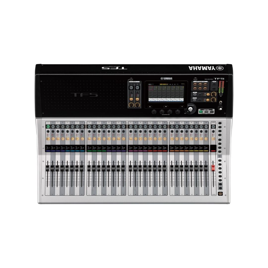 TF5 Consola de audio digital. Canales:32mic+2line, dinamicos x canal etc