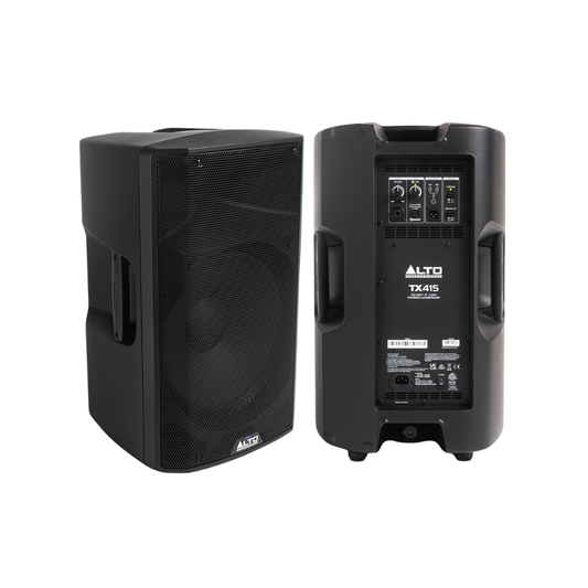 TX415 Corneta full rango amplificada posee 1-.15"  700W, bluetooth